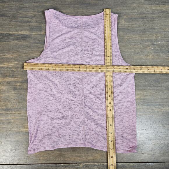 Lululemon Breeze Through Twist Tank Top Pink Rose Blush 6 Pullover Cropped - Picture 6 of 6